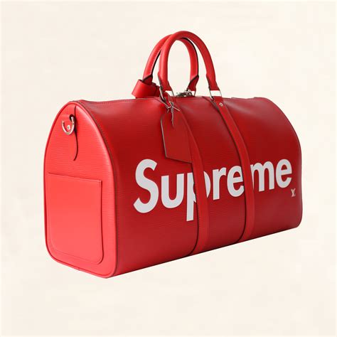 louis vuitton supreme 2017 duffle bag price|cartera louis vuitton supreme original.